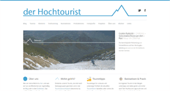 Desktop Screenshot of hochtourist.at