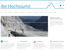 Tablet Screenshot of hochtourist.at